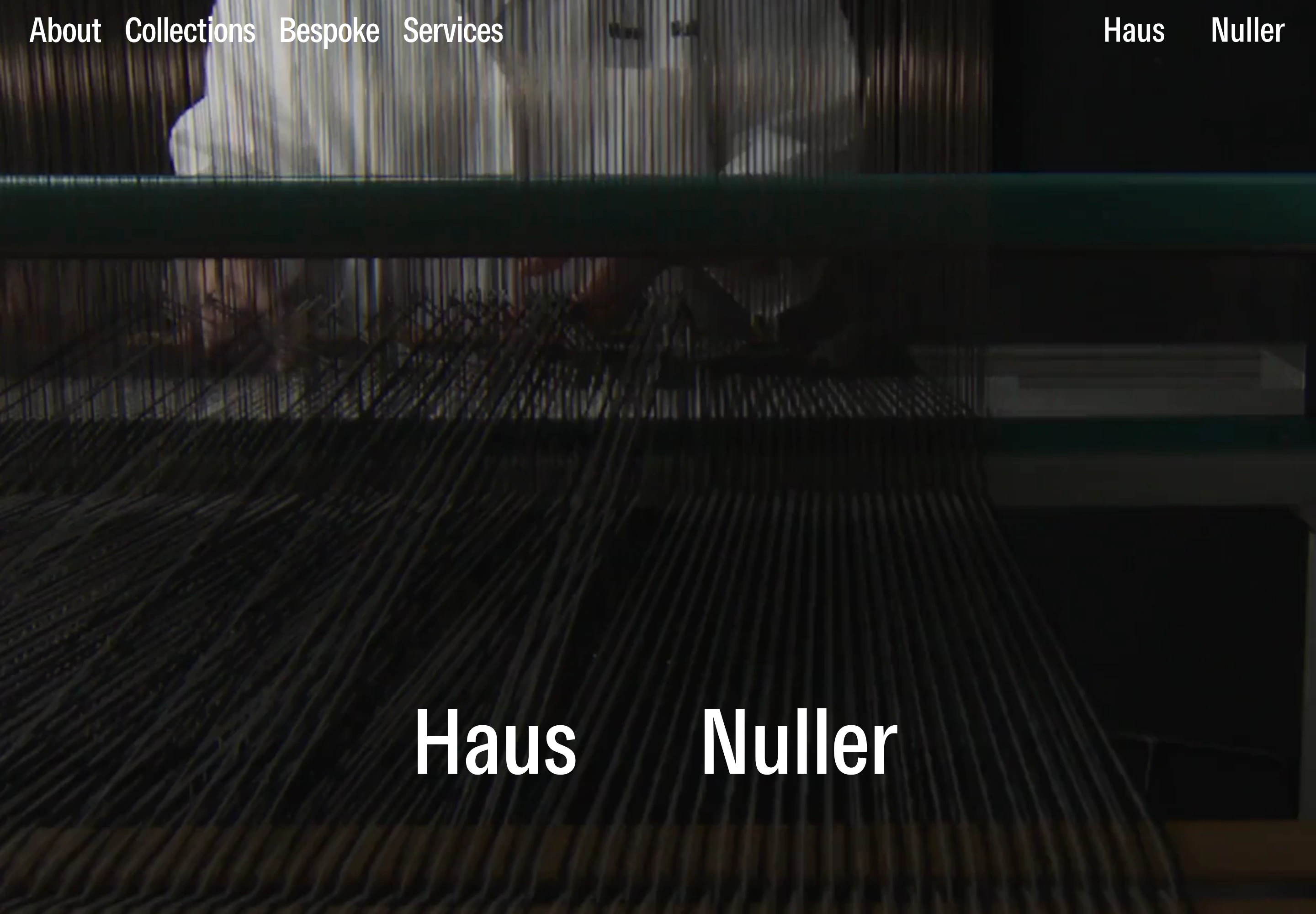 Haus Nuller — website overview