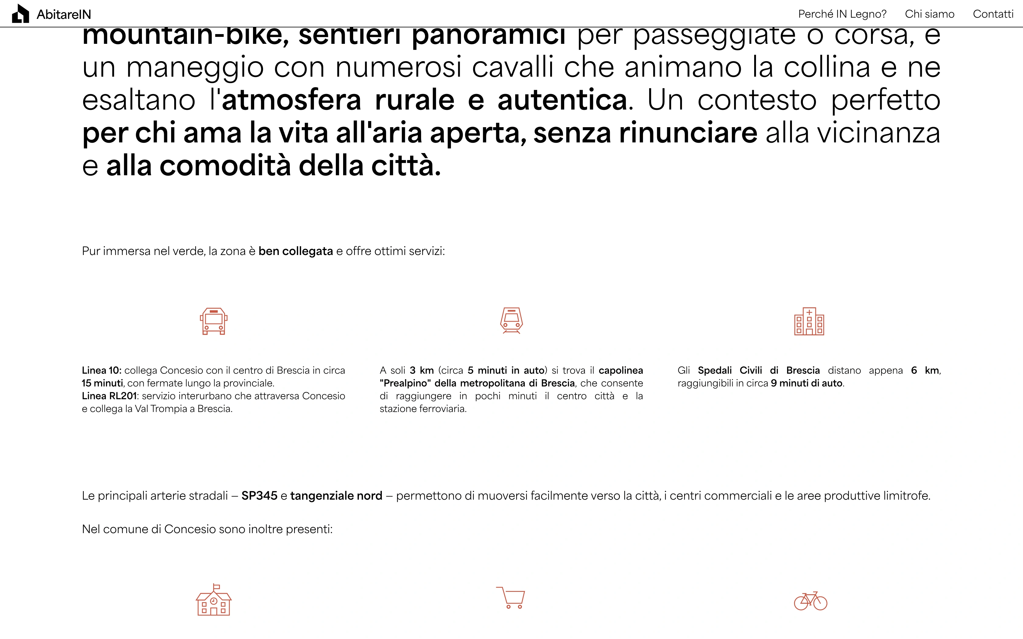 Abitare in Legno desktop — apartment specifications