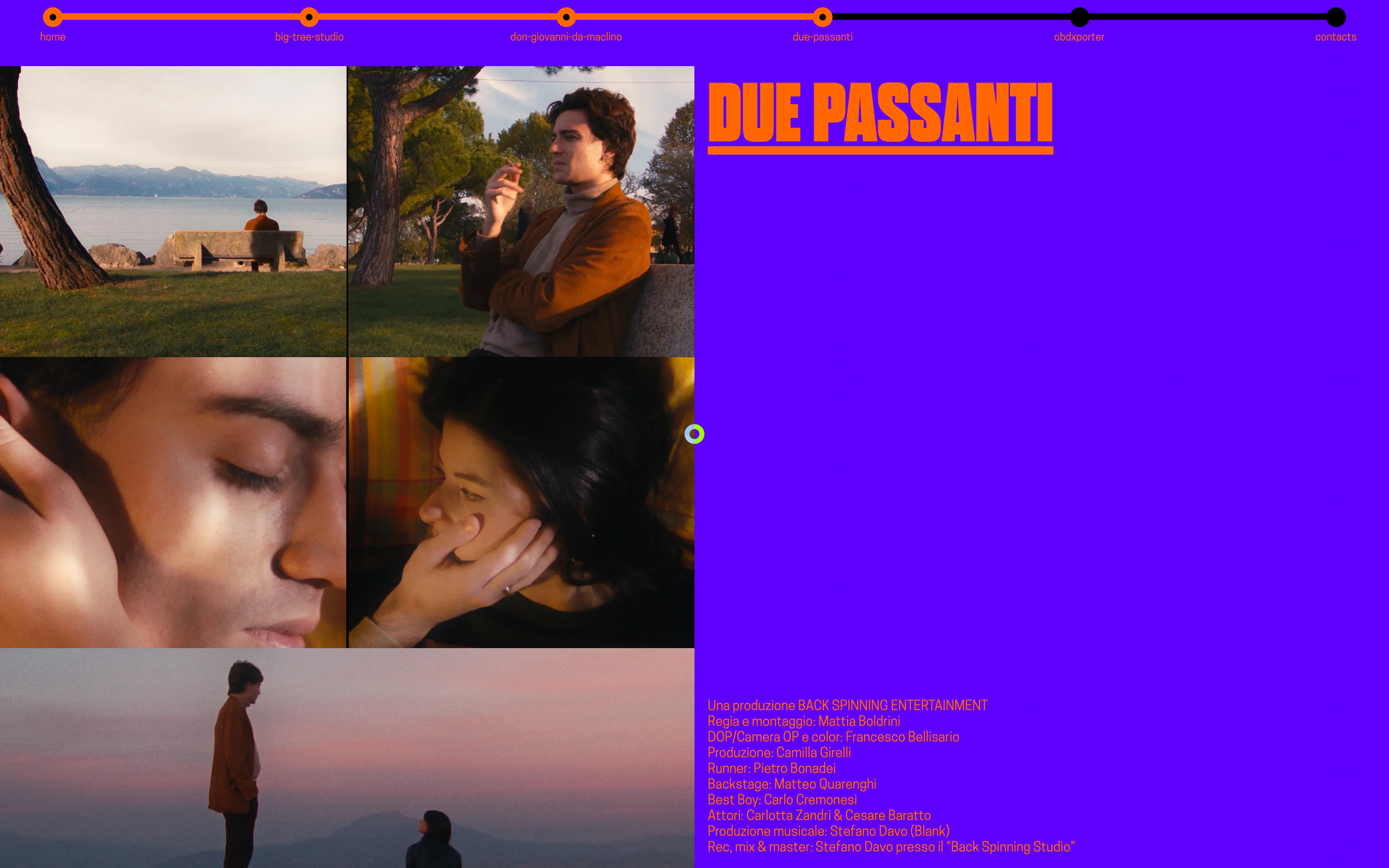 Francesco Bellisario desktop — Due Passanti chapter