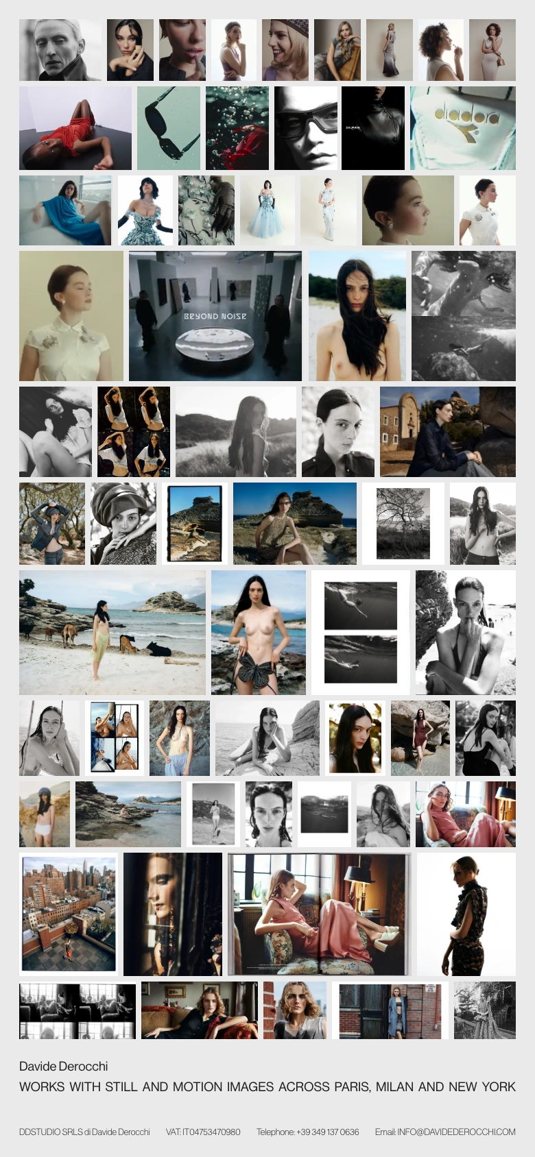 Davide Derocchi mobile — the wall stacks: lifestyle and portrait plates