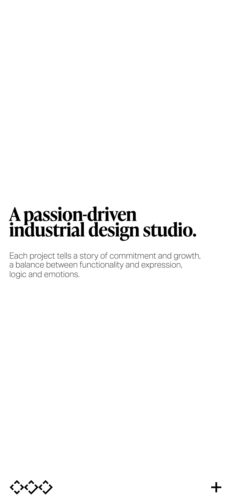 XYY Design mobile — Studio introduction