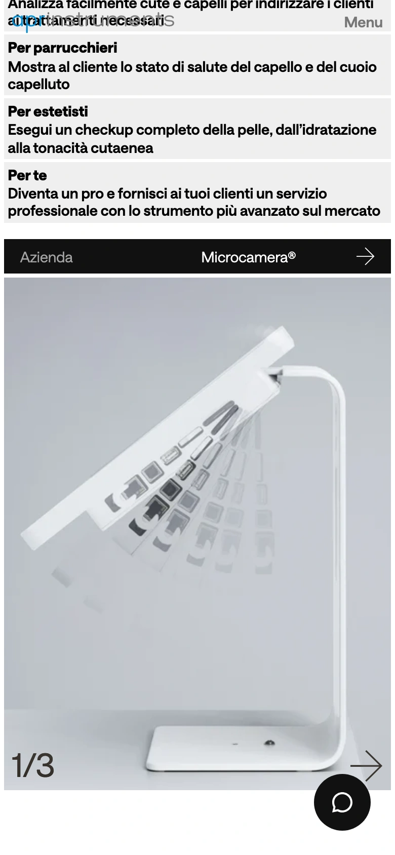APR Instruments mobile — Microcamera showcase