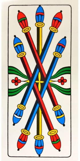 5 di bastoni