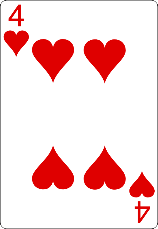 4 di cuori