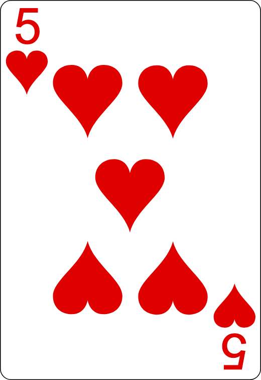 5 di cuori