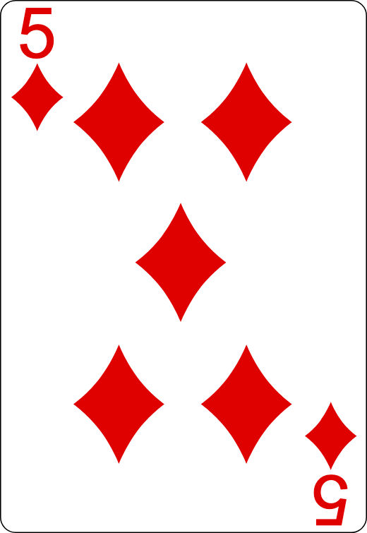 5 di quadri